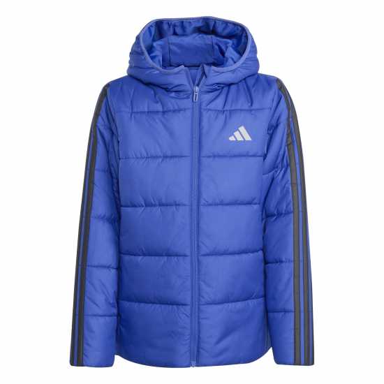Adidas Детско Яке Essentials 3S Jacket Juniors Blue/Black Детски якета и палта