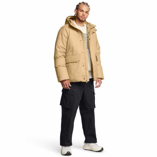 Under Armour Limitless Down Heavyweight Puffer Jacket Кафяво 