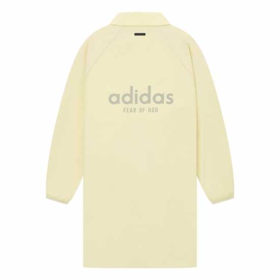 Adidas Връхно Палто Athletic Overcoat Бледожълт Adidas Връхно Палто Athletic Overcoat Бледожълт