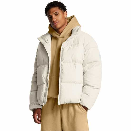Under Armour Men's Limitless Athletic Fit Puffer Jacket White 