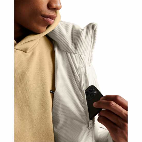 Under Armour Men's Limitless Athletic Fit Puffer Jacket White 
