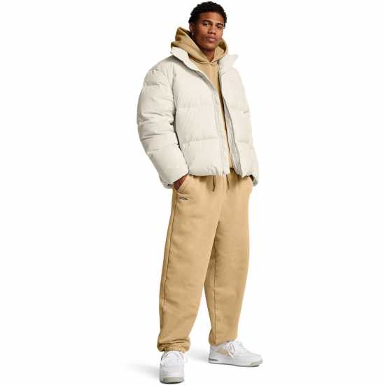 Under Armour Men's Limitless Athletic Fit Puffer Jacket White 