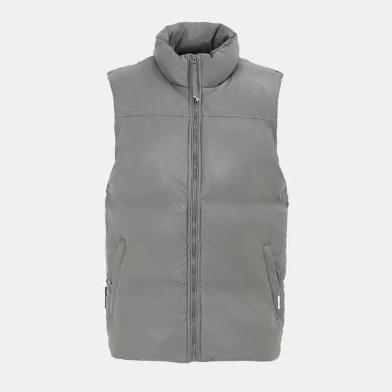 Firetrap Men’S Gilet Dark Grey Мъжки якета и палта