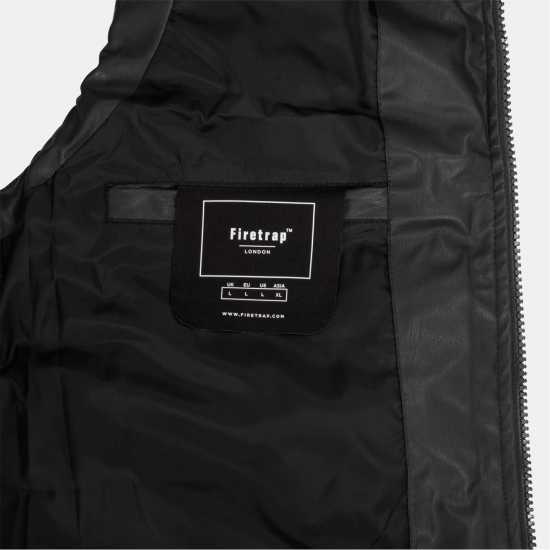 Firetrap Men’S Gilet Black Мъжки якета и палта