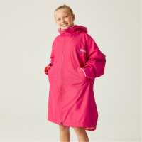 Regatta Waterproof Robe Розова Захранване Детски якета и палта