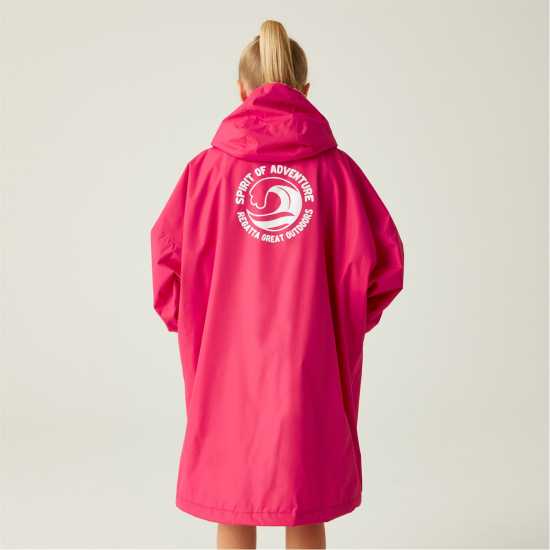 Regatta Waterproof Robe Розова Захранване Детски якета и палта