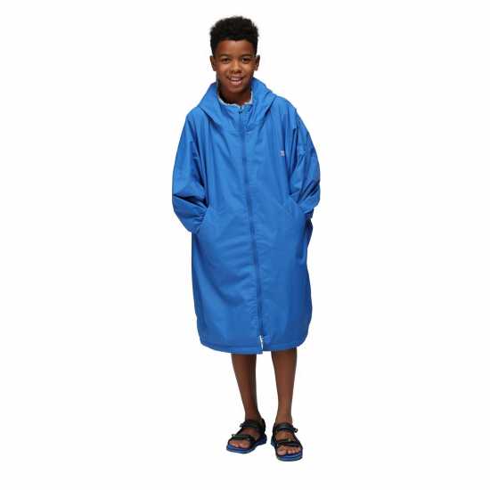 Regatta Waterproof Robe Juniors OxfBl(LtSte) Детски якета и палта