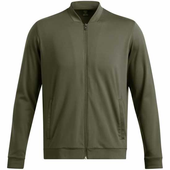 Under Armour Men's Meridian Bomber Four-Way Stretch Moisture-Wicking Performance Training Jacket Зелено 