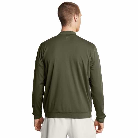Under Armour Men's Meridian Bomber Four-Way Stretch Moisture-Wicking Performance Training Jacket Зелено 