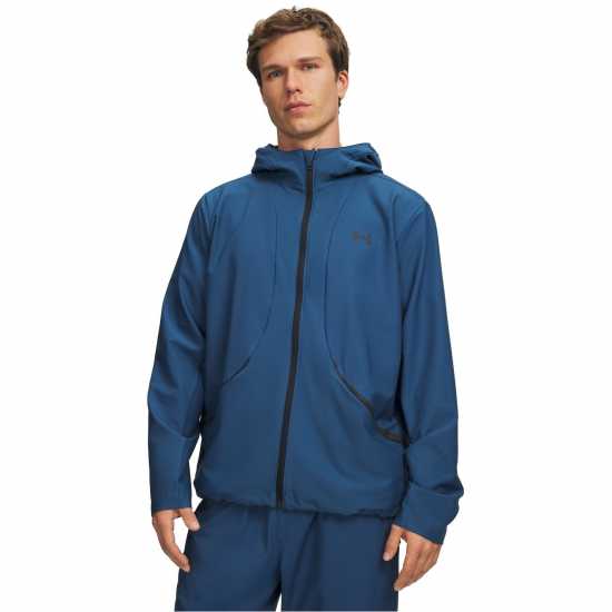 Under Armour Men's Unstoppable Woven Performance Training Jacket Wham Blue 