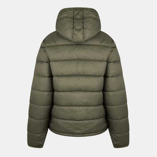 Мъжко Яке Jack Wills Kershaw Hooded Puffer Jacket Mens Тъмно кафяво 