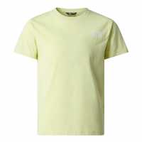 The North Face Simple Dome Regular Fit T-Shirt Juniors Lemon Mist The North Face Simple Dome Regular Fit T-Shirt Juniors Lemon Mist