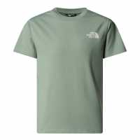 The North Face Simple Dome Regular Fit T-Shirt Junior Slate Moss BQ1 Детски тениски и фланелки