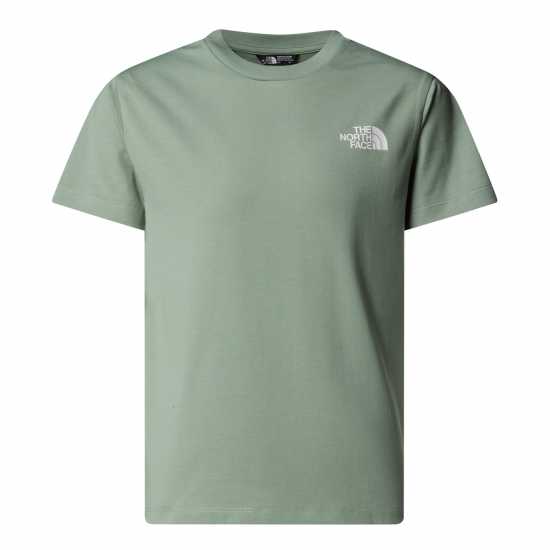 The North Face Simple Dome Regular Fit T-Shirt Junior Slate Moss BQ1 Детски тениски и фланелки