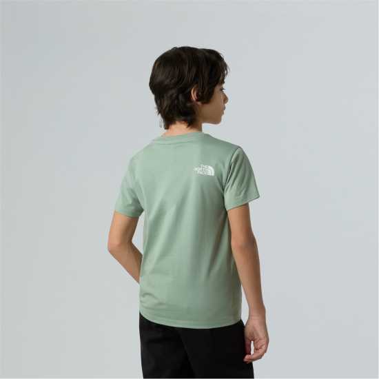 The North Face Simple Dome Regular Fit T-Shirt Junior Slate Moss BQ1 Детски тениски и фланелки