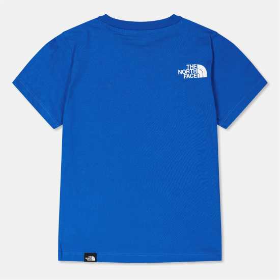 The North Face Simple Dome Regular Fit T-Shirt Junior Хероично син T4S Детски тениски и фланелки