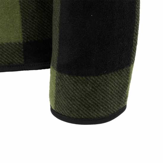 Lee Cooper Шерпа Яке Zip Mens Sherpa Jacket Зелено Мъжки якета и палта