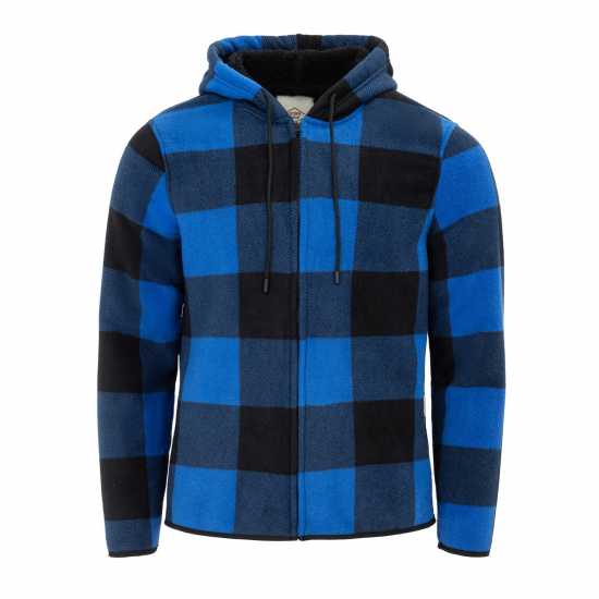 Мъжки якета и палта Lee Cooper Шерпа Яке Zip Mens Sherpa Jacket Синьо Lee Cooper Шерпа Яке Zip Mens Sherpa Jacket Синьо Мъжки якета и палта