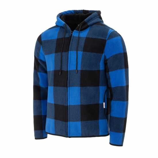 Мъжки якета и палта Lee Cooper Шерпа Яке Zip Mens Sherpa Jacket Синьо Lee Cooper Шерпа Яке Zip Mens Sherpa Jacket Синьо Мъжки якета и палта