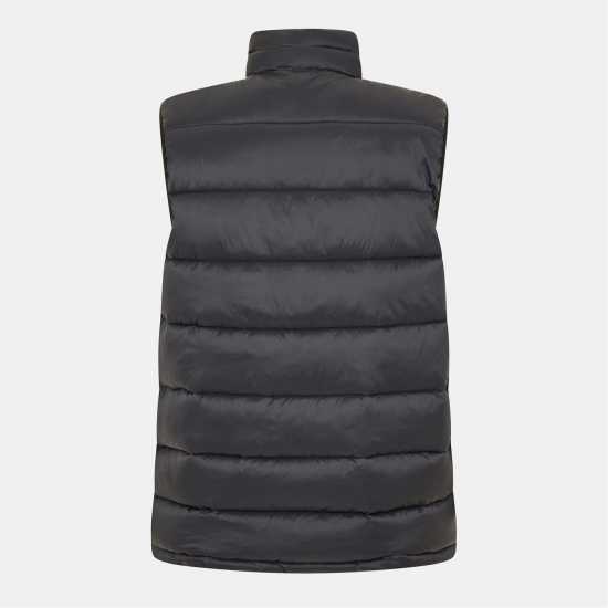 Jack Wills Kershaw Lightweight Puffer Gilet Mens Черно 