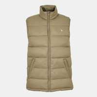 Мъжка Грейка Jack Wills Kershaw Lightweight Puffer Gilet Mens Лорел Оук 