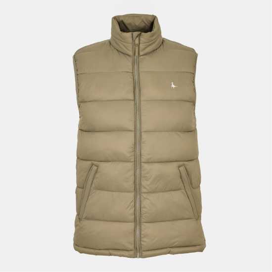 Мъжка Грейка Jack Wills Kershaw Lightweight Puffer Gilet Mens Лорел Оук 