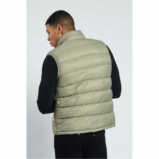 Мъжка Грейка Jack Wills Kershaw Lightweight Puffer Gilet Mens Лорел Оук 