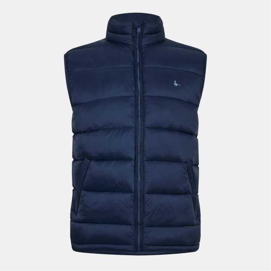 Мъжка Грейка Jack Wills Kershaw Lightweight Puffer Gilet Mens Морска синьо 