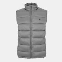 Мъжка Грейка Jack Wills Kershaw Lightweight Puffer Gilet Mens Гранит 