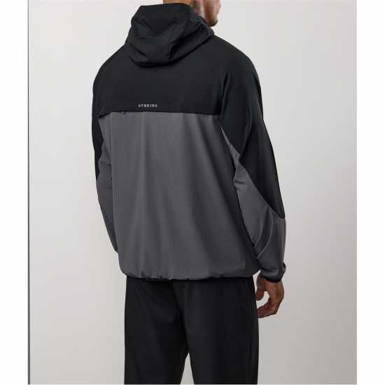 Mens Progress Black/graphite Windbreaker Mens Progress Black/graphite Windbreaker
