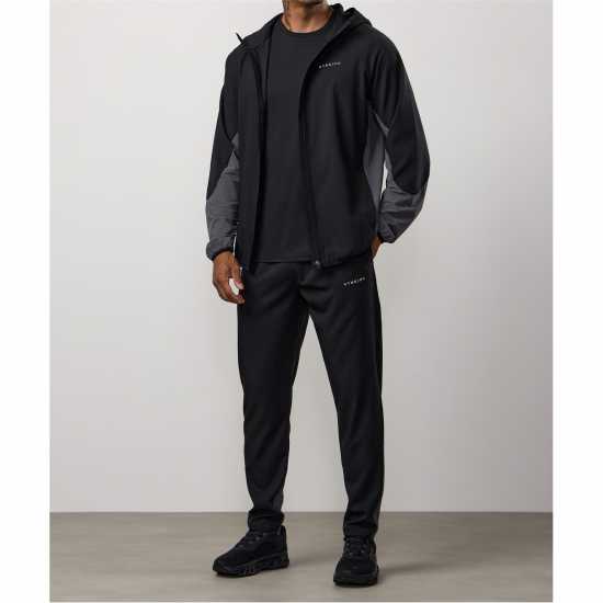 Mens Progress Black/graphite Windbreaker Mens Progress Black/graphite Windbreaker