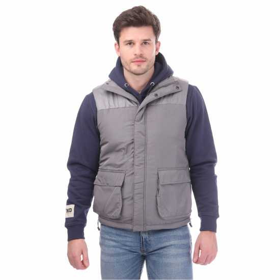 Dfnd London Lightweight Gilet Сиво Dfnd London Lightweight Gilet Сиво