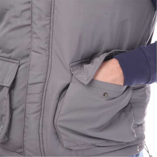 Dfnd London Lightweight Gilet Сиво Dfnd London Lightweight Gilet Сиво