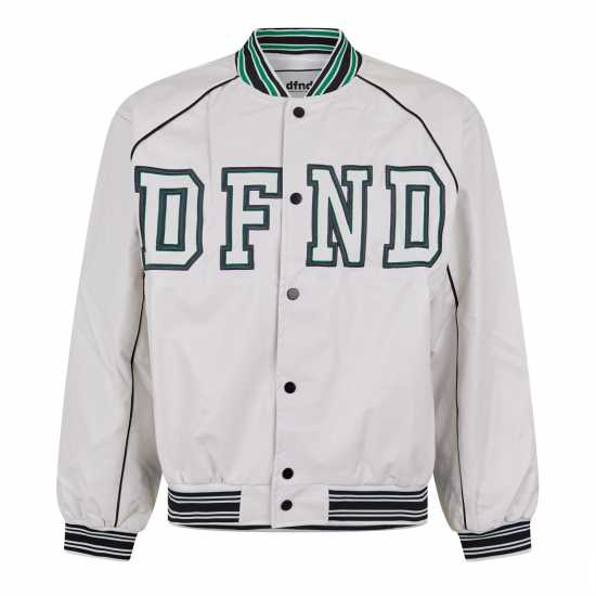 Пилотско Яке Dfnd London Varsity Bomber Jacket Бяло 