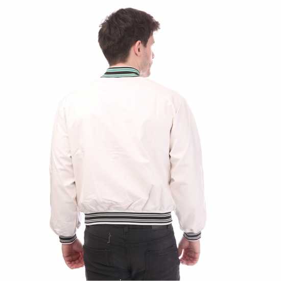 Пилотско Яке Dfnd London Varsity Bomber Jacket Бяло 