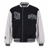 Пилотско Яке Dfnd London Varsity Bomber Jacket Черно 