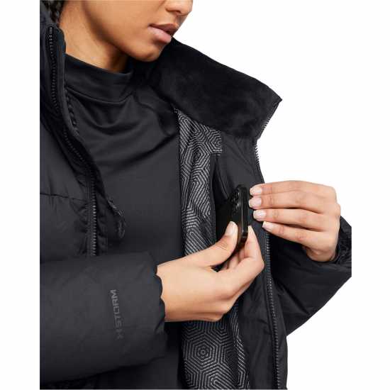 Under Armour Women's Limitless Weather-Resistant Puffer Jacket Black Under Armour Women's Limitless Weather-Resistant Puffer Jacket Black