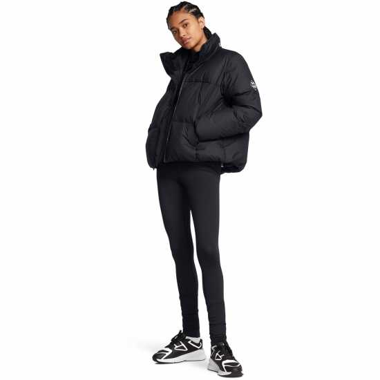 Under Armour Women's Limitless Weather-Resistant Puffer Jacket Black Under Armour Women's Limitless Weather-Resistant Puffer Jacket Black