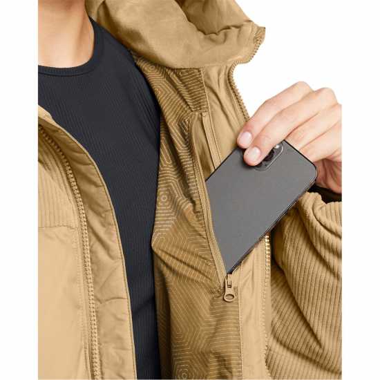 Under Armour Limitless Cord Heavyweight Puffer Jacket Кафяво 