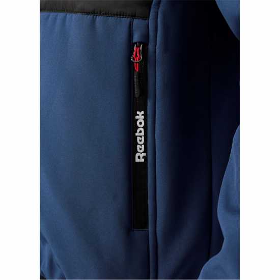 Reebok Men's  Water-Resistant Rain Anorak Батик Син 