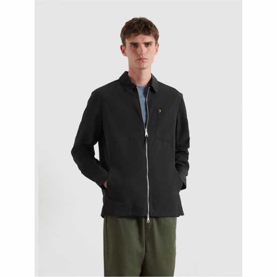 Farah Men's Overshirt Black 010 Farah Men's Overshirt Black 010