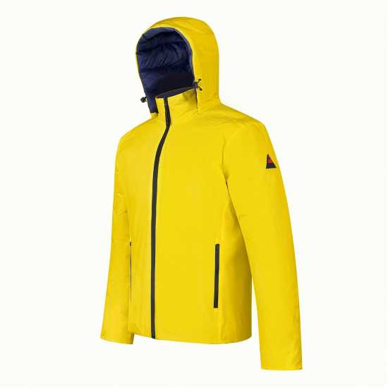 Cape Heights Men's Short Lite Puffer Jacket Жълто/Морско синьо Cape Heights Men's Short Lite Puffer Jacket Жълто/Морско синьо