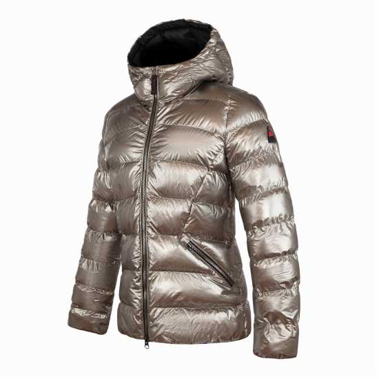 Cape Heights Women's Short Baffle Puffer Jacket Сребро/Черно 