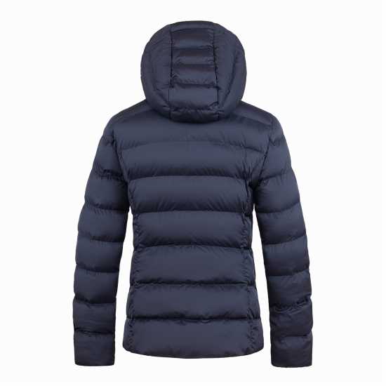 Cape Heights Women's Short Baffle Puffer Jacket Navy/Pistachio 
