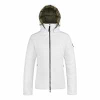Cape Heights Puffer Jacket Бяло/Сланце Дамски якета и палта