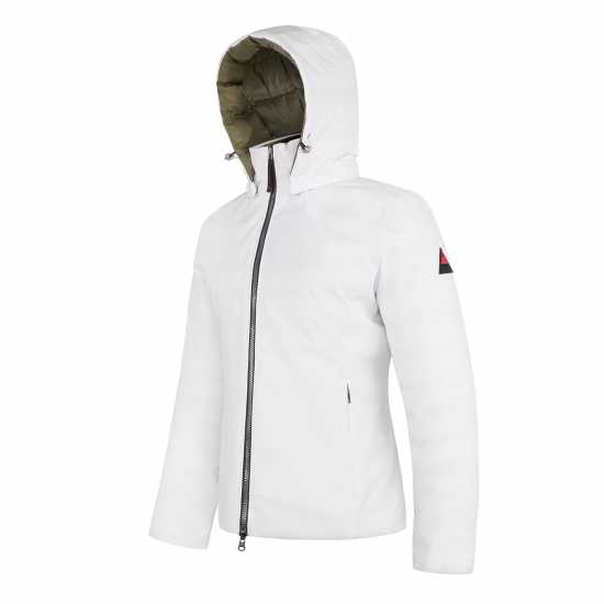 Cape Heights Puffer Jacket Бяло/Сланце Дамски якета и палта