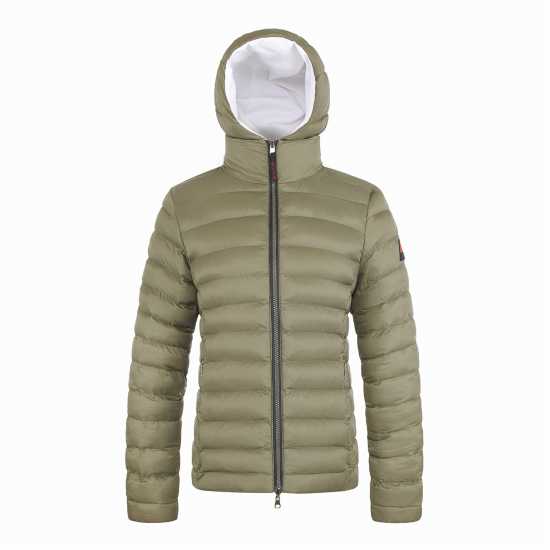 Cape Heights Puffer Jacket Бяло/Сланце Дамски якета и палта