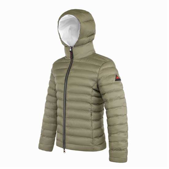 Cape Heights Puffer Jacket Бяло/Сланце Дамски якета и палта