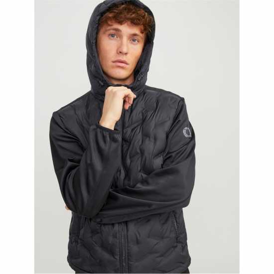 Хибридно Яке Jack And Jones Hybrid Jacket Черно 