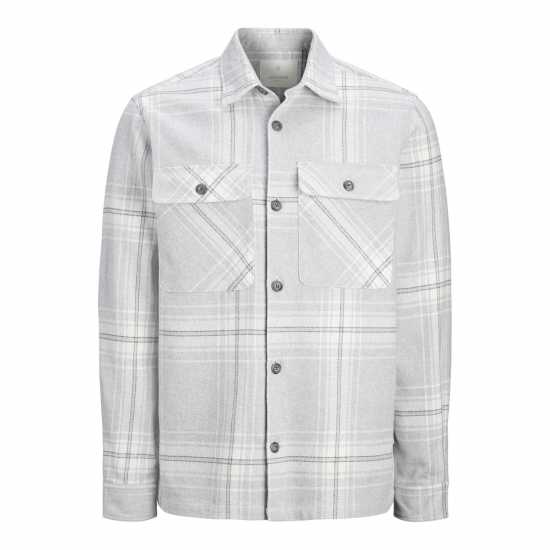 Jack And Jones Raymond Overshirt Сива меланж 